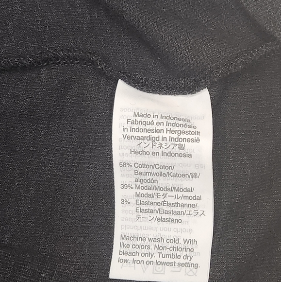 Madewell Womens Medium Sleeveless Audio Knot Front Tank Top Shirt Black - Picture 5 of 7